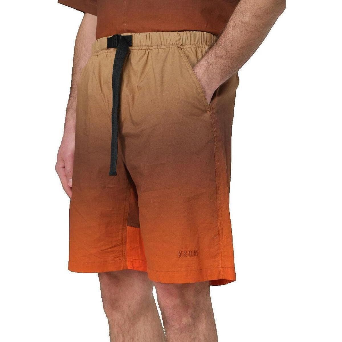 Men's Shorts Msgm Beige