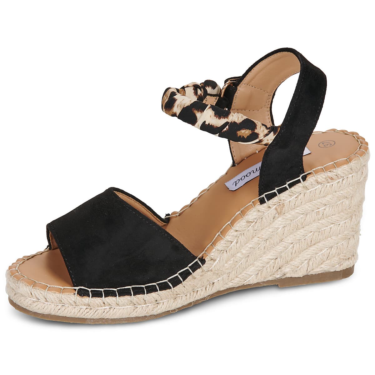 Women's Espadrilles Moony Mood Black