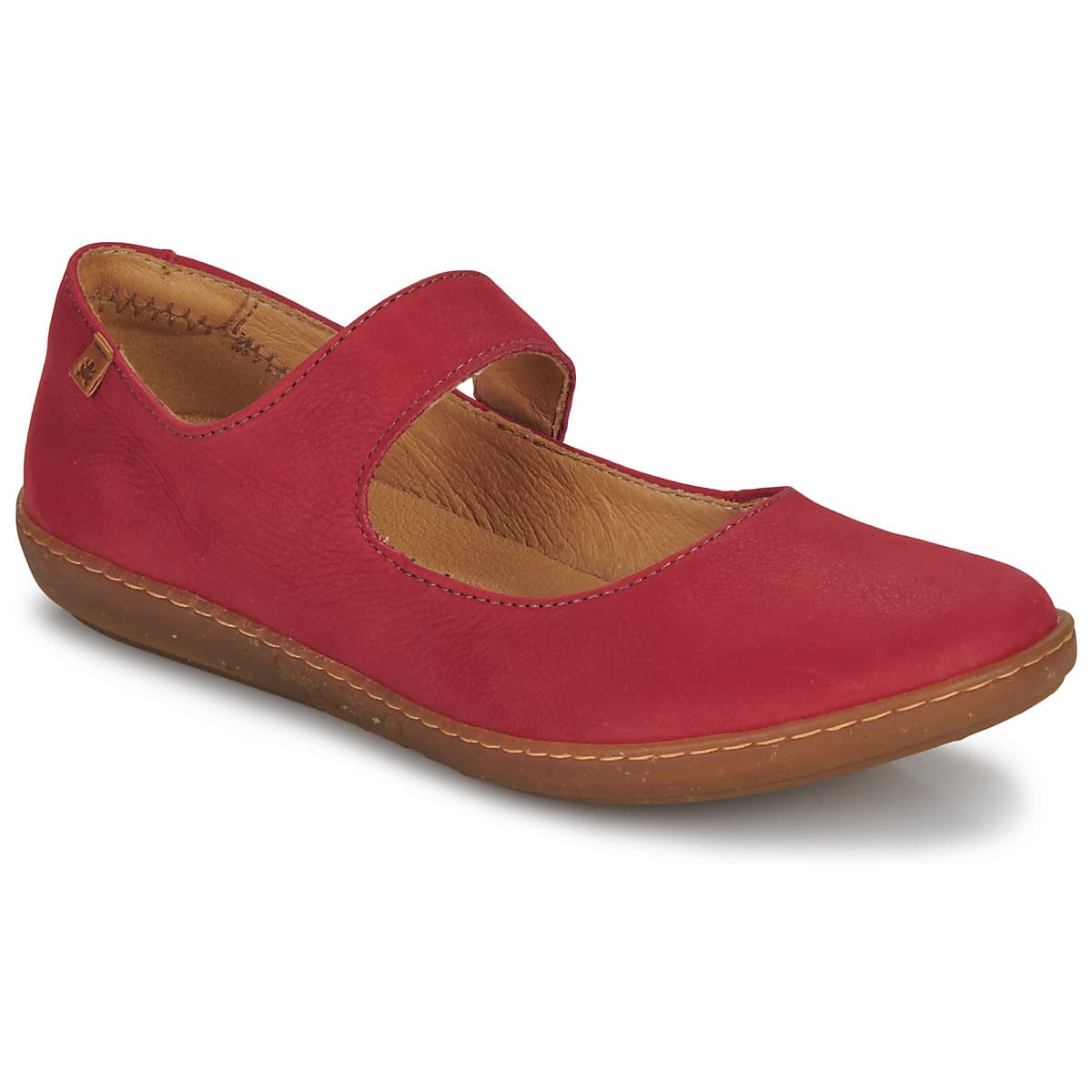 Women's Ballet Flats El Naturalista Red
