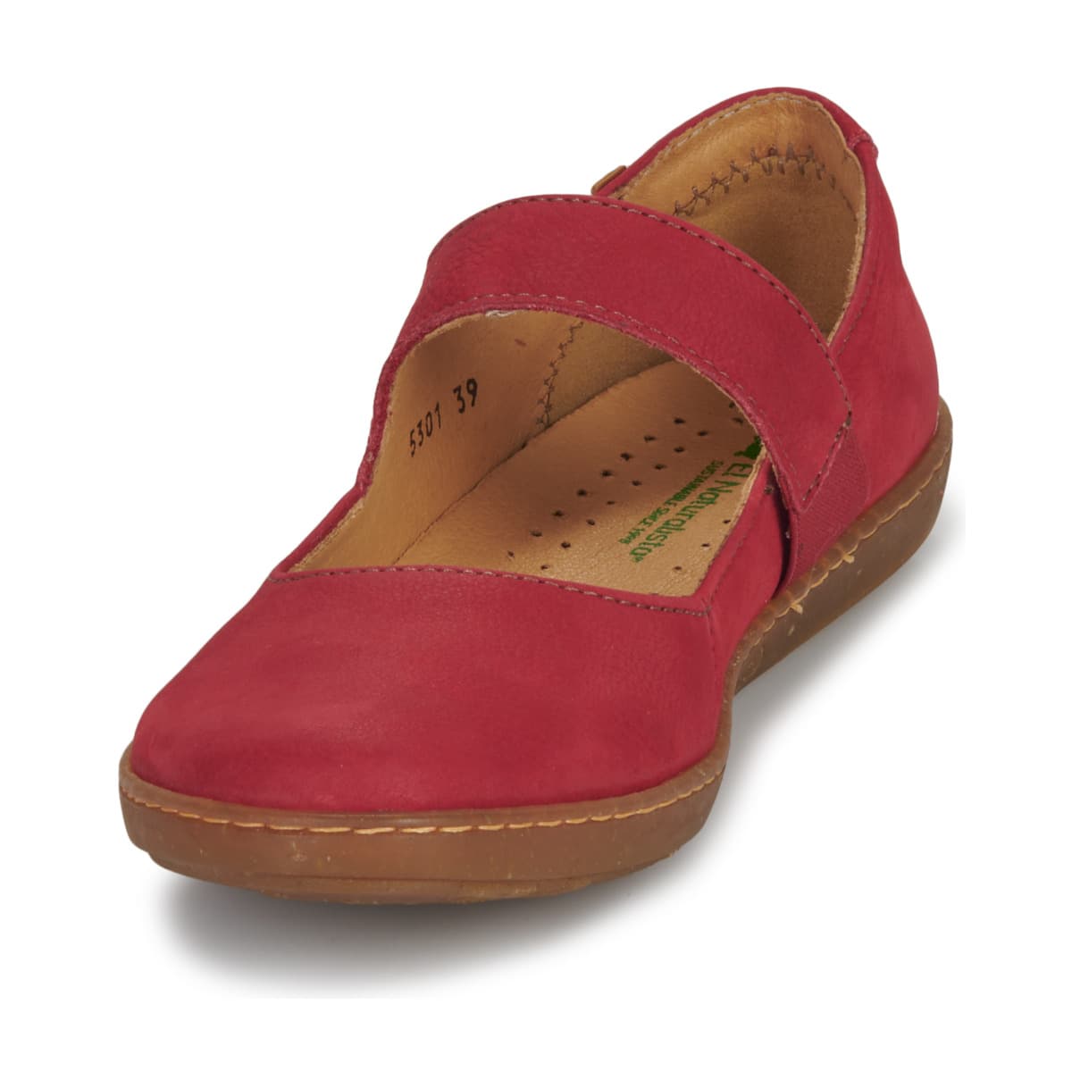 Women's Ballet Flats El Naturalista Red