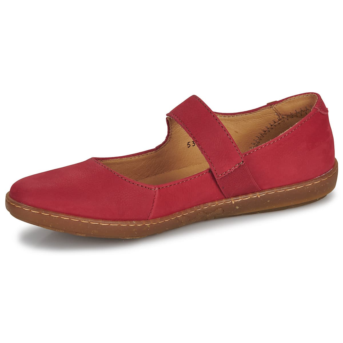Women's Ballet Flats El Naturalista Red