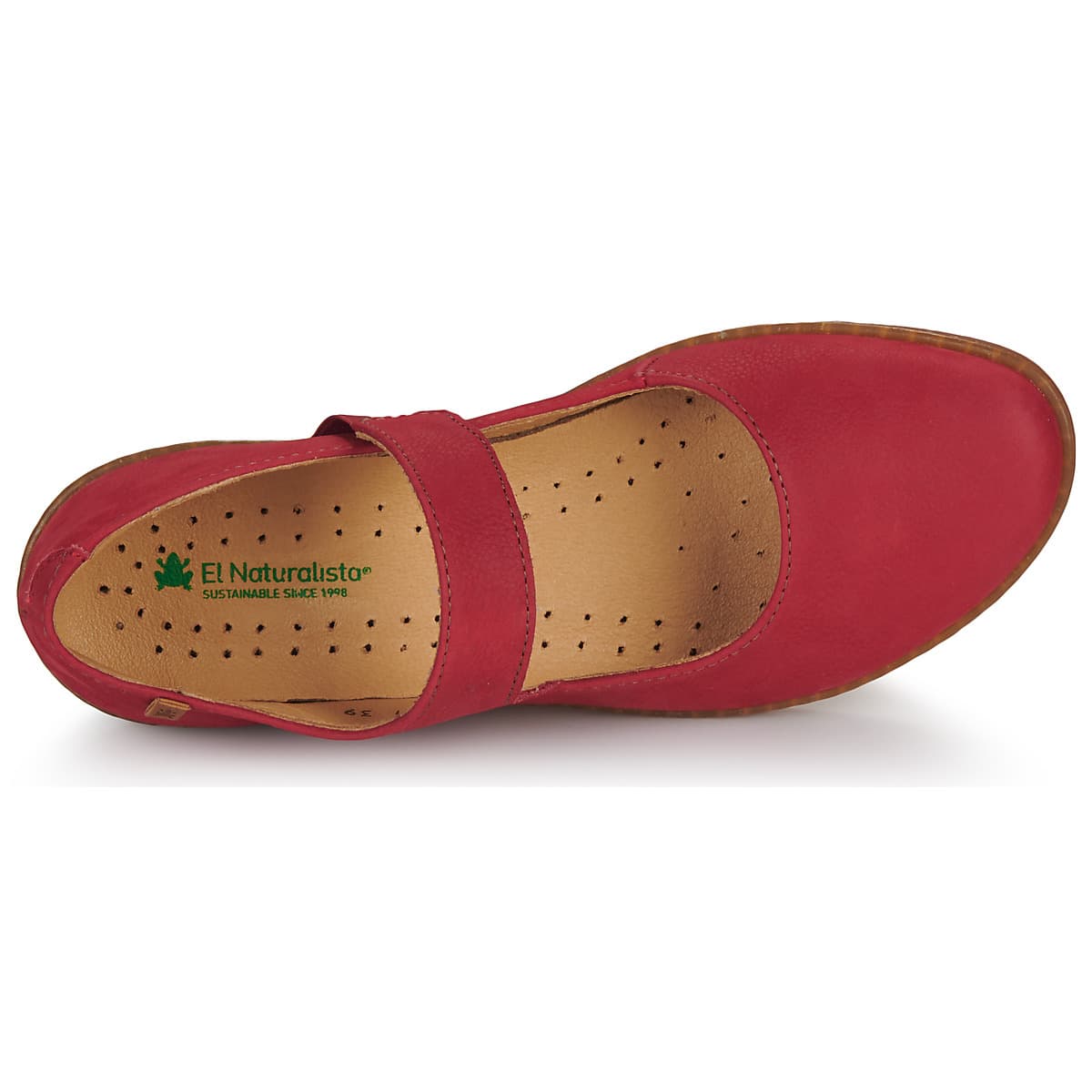Women's Ballet Flats El Naturalista Red