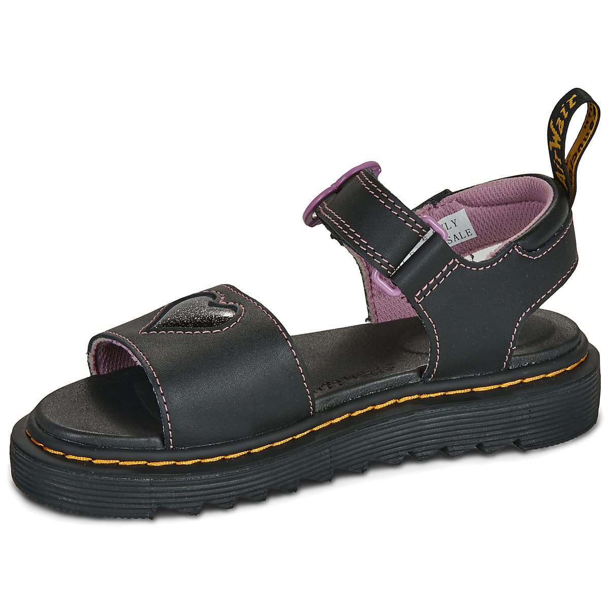 Girls' Sandals Dr. Martens Black