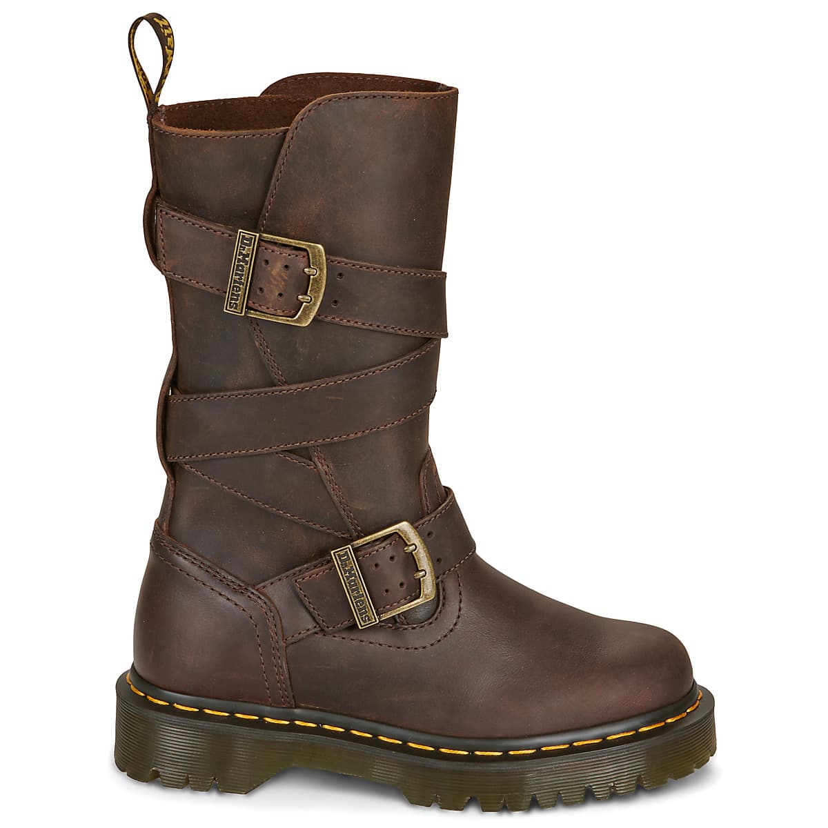 Women's Boots Dr. Martens Brown