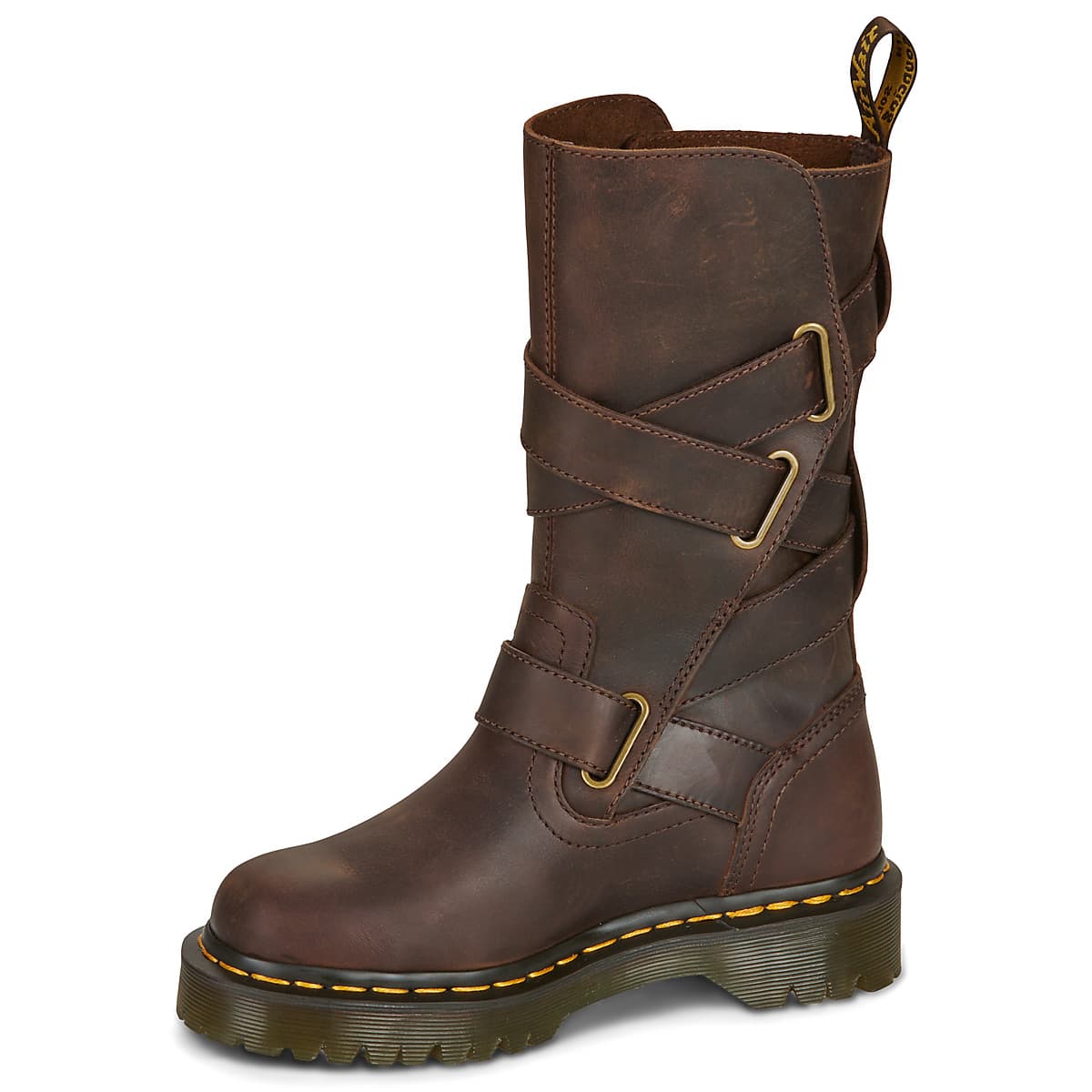 Women's Boots Dr. Martens Brown