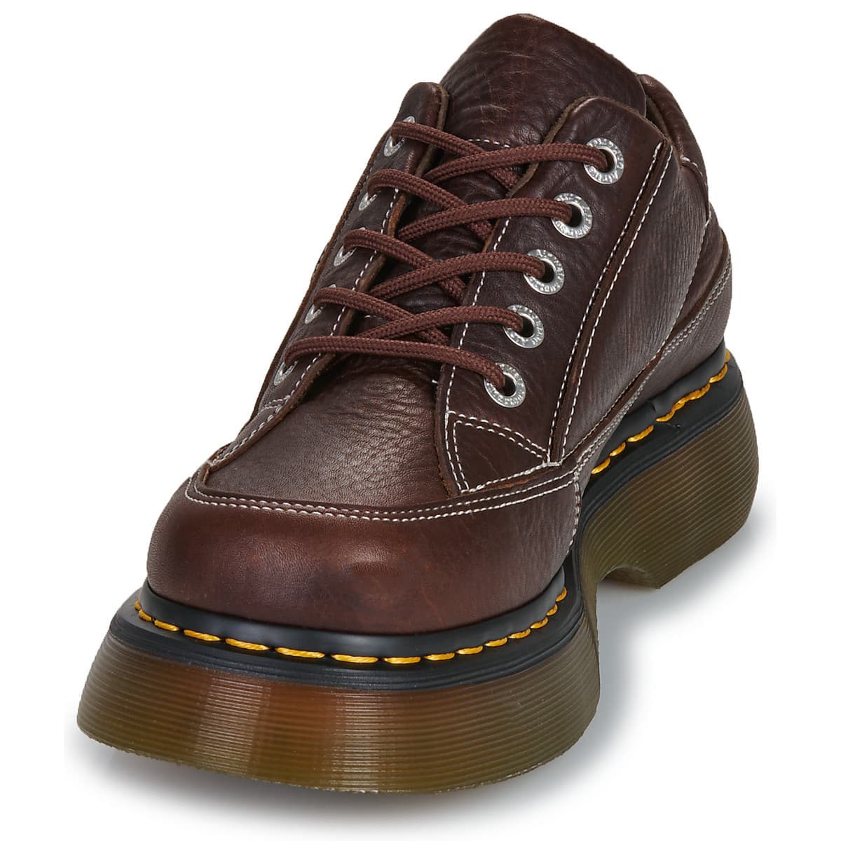 Women's Derby Shoes Dr. Martens Brown