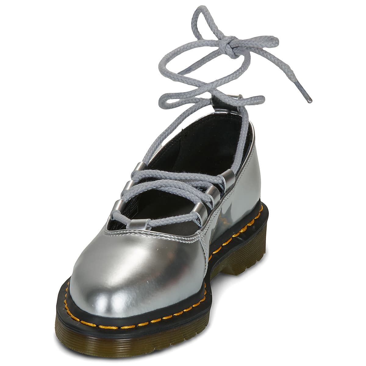Women's Ballet Flats Dr. Martens Silver