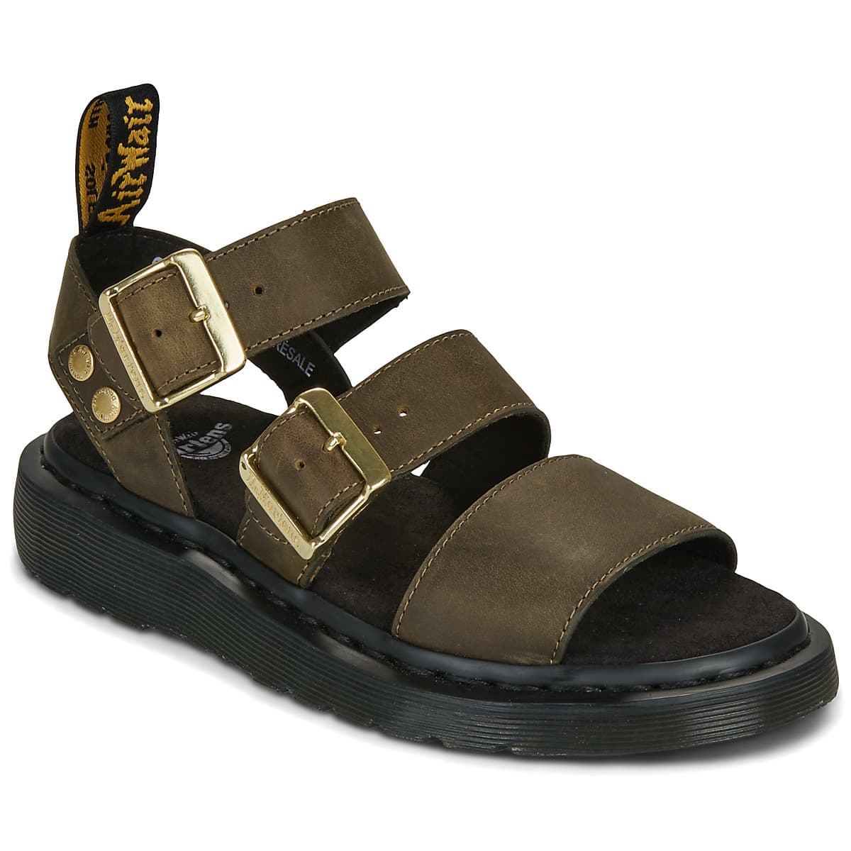 Women's Sandals Dr. Martens Khaki