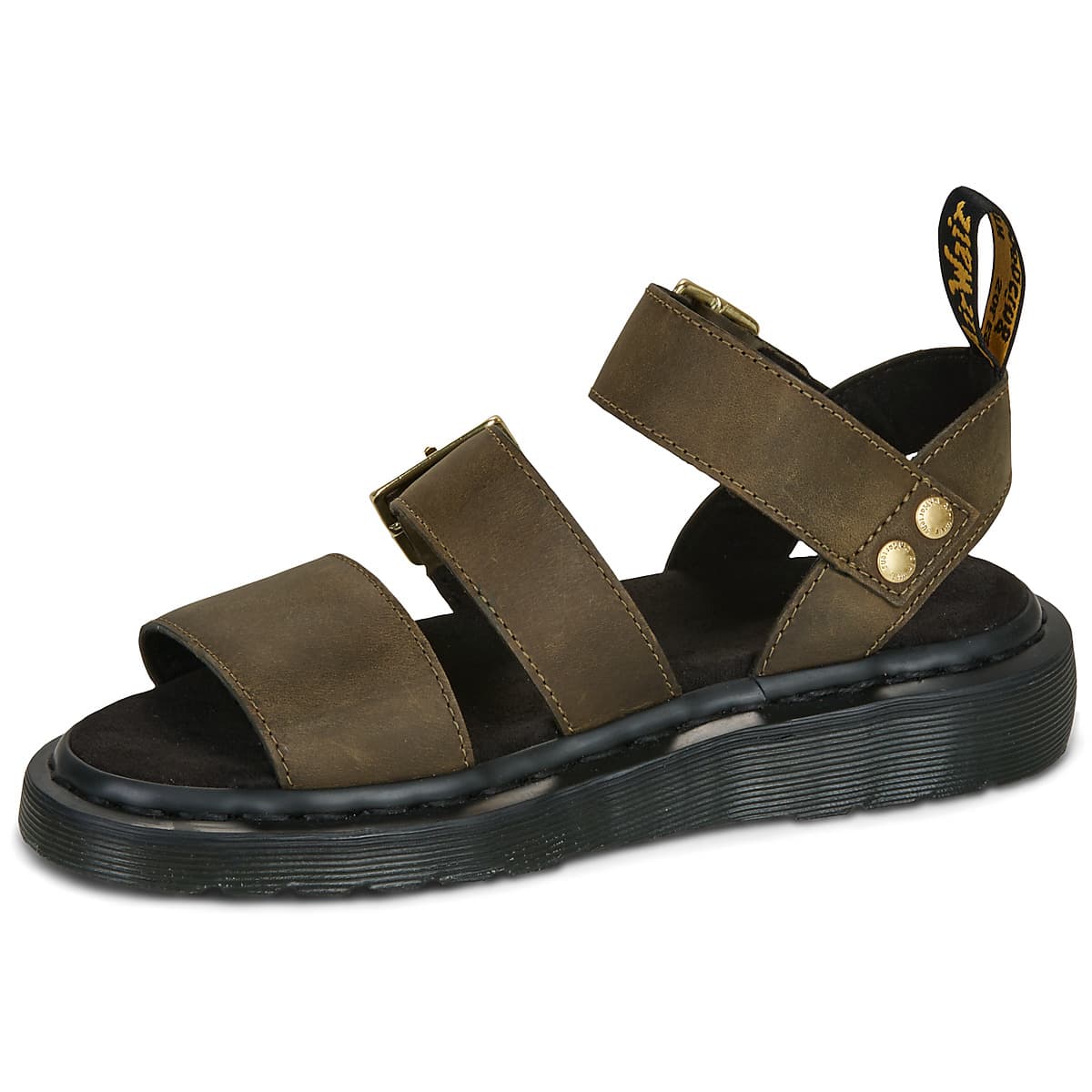 Women's Sandals Dr. Martens Khaki