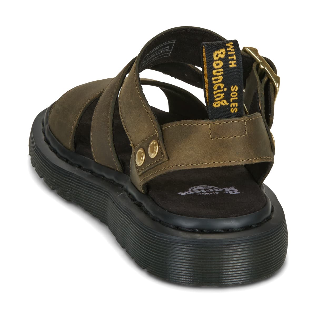 Women's Sandals Dr. Martens Khaki