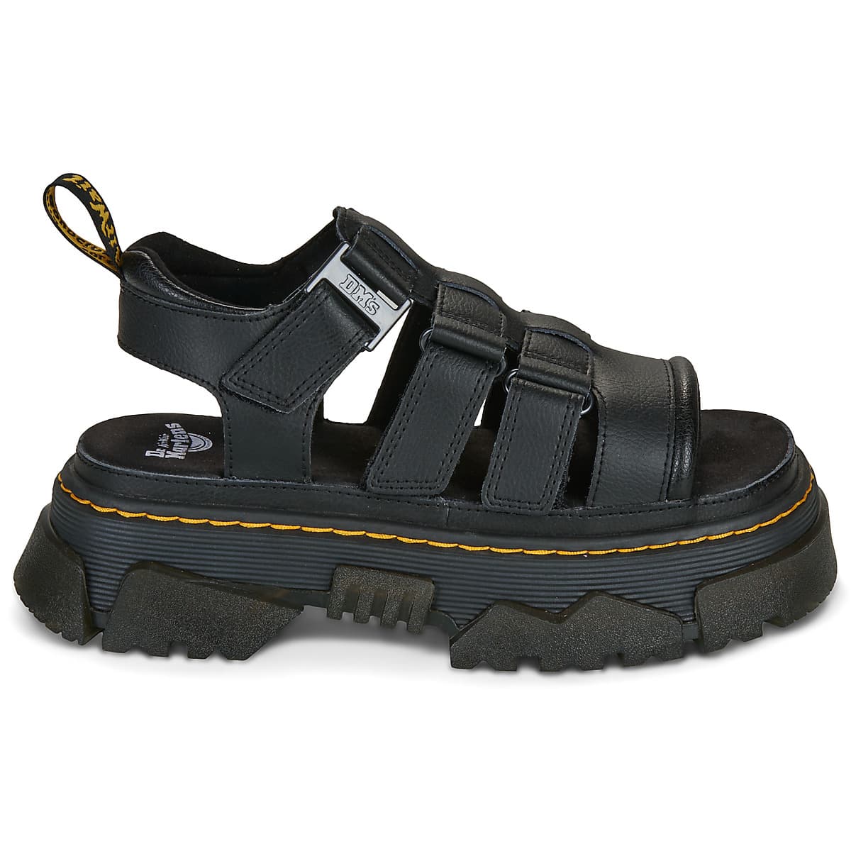 Women's Platforms Dr. Martens Black