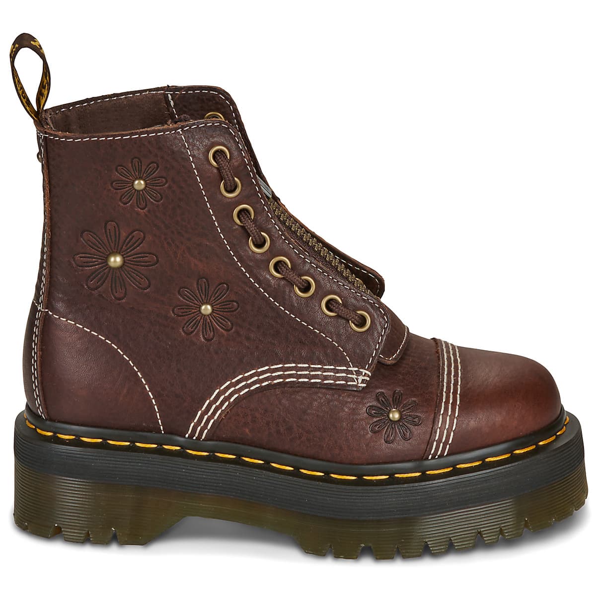 Women's Boots Dr. Martens Brown