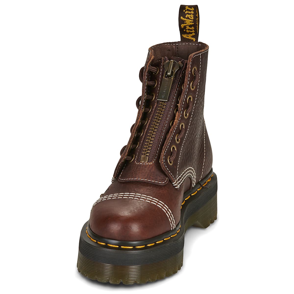 Women's Boots Dr. Martens Brown