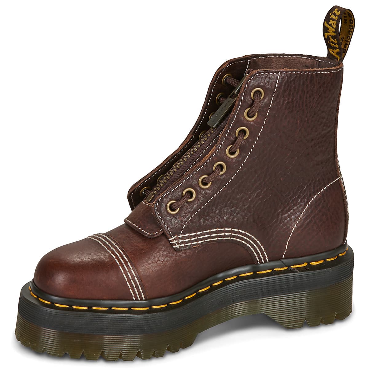 Women's Boots Dr. Martens Brown