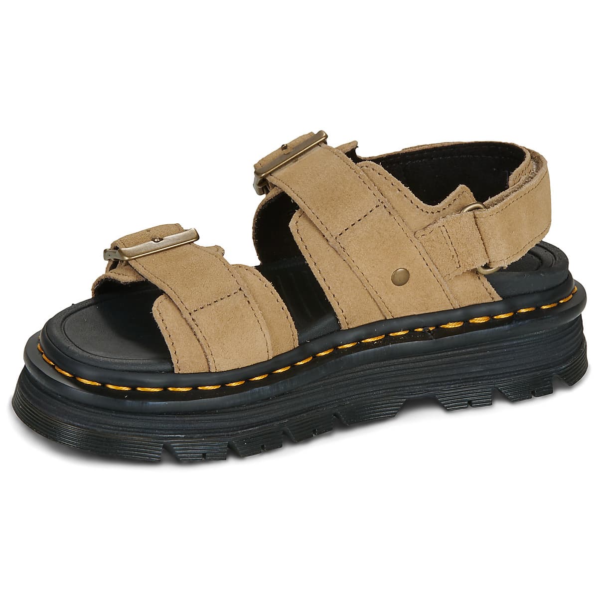 Women's Platforms Dr. Martens Beige