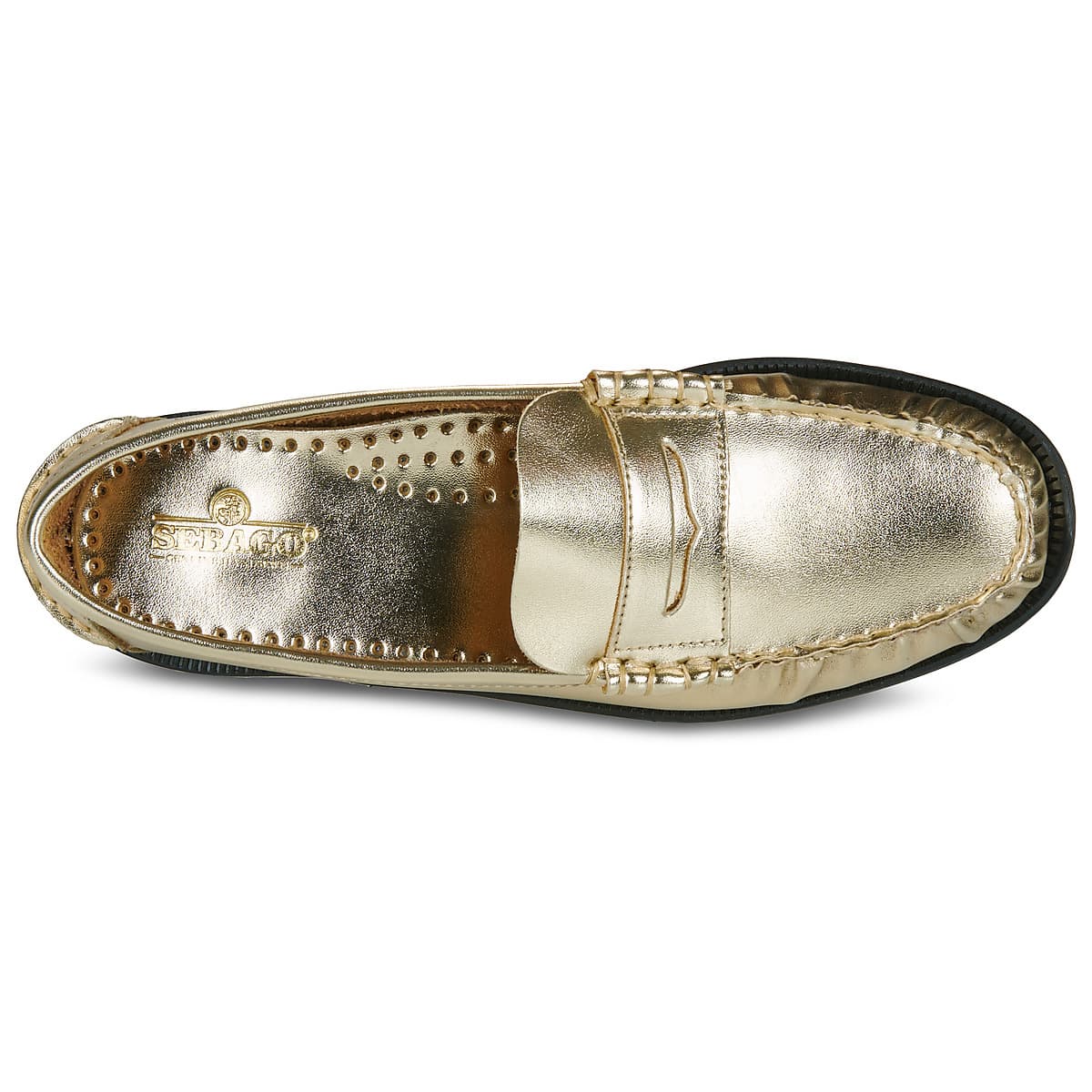 Women's Loafers Sebago Gold