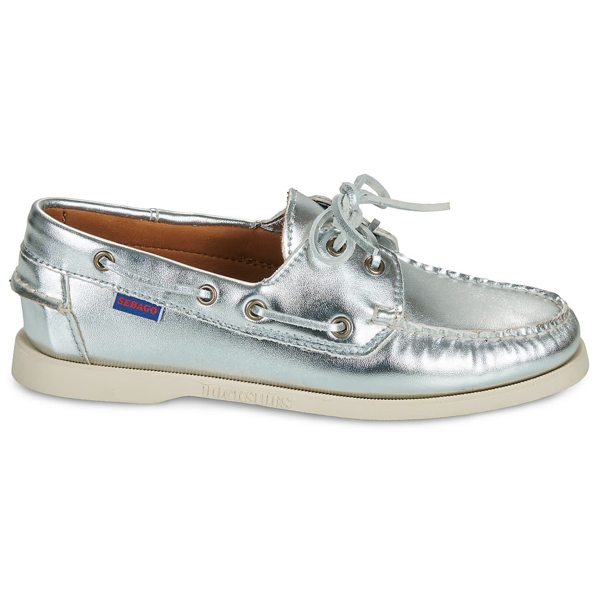 Women's Loafers Sebago Silver