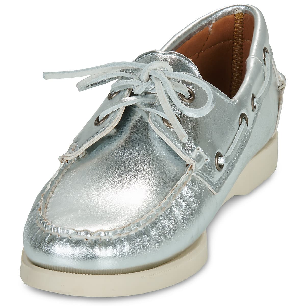 Women's Loafers Sebago Silver