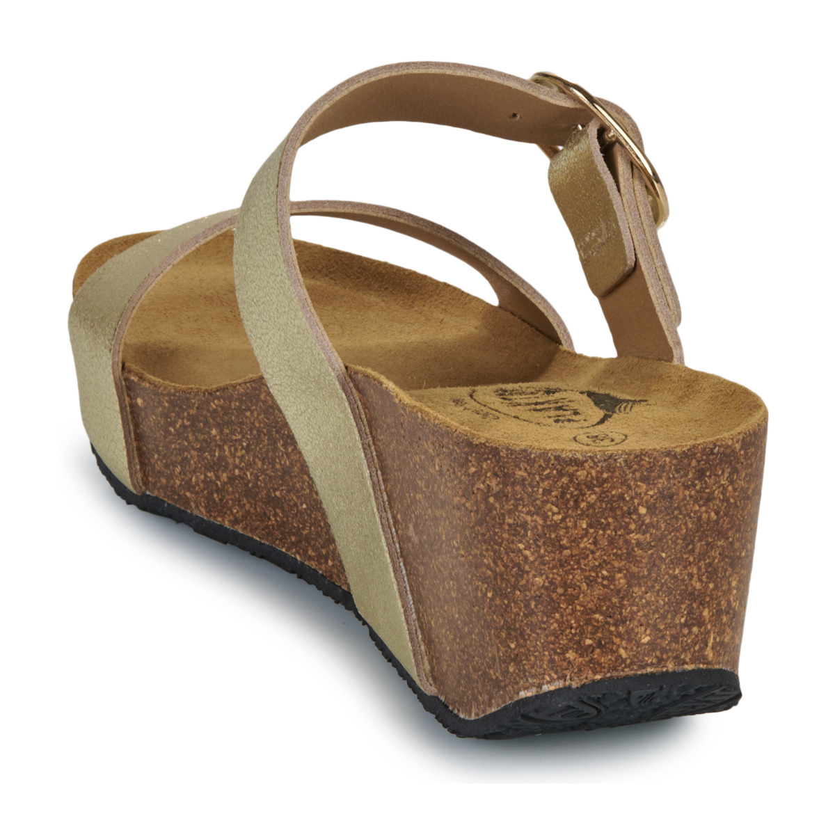 Women's Mules Plakton Gold