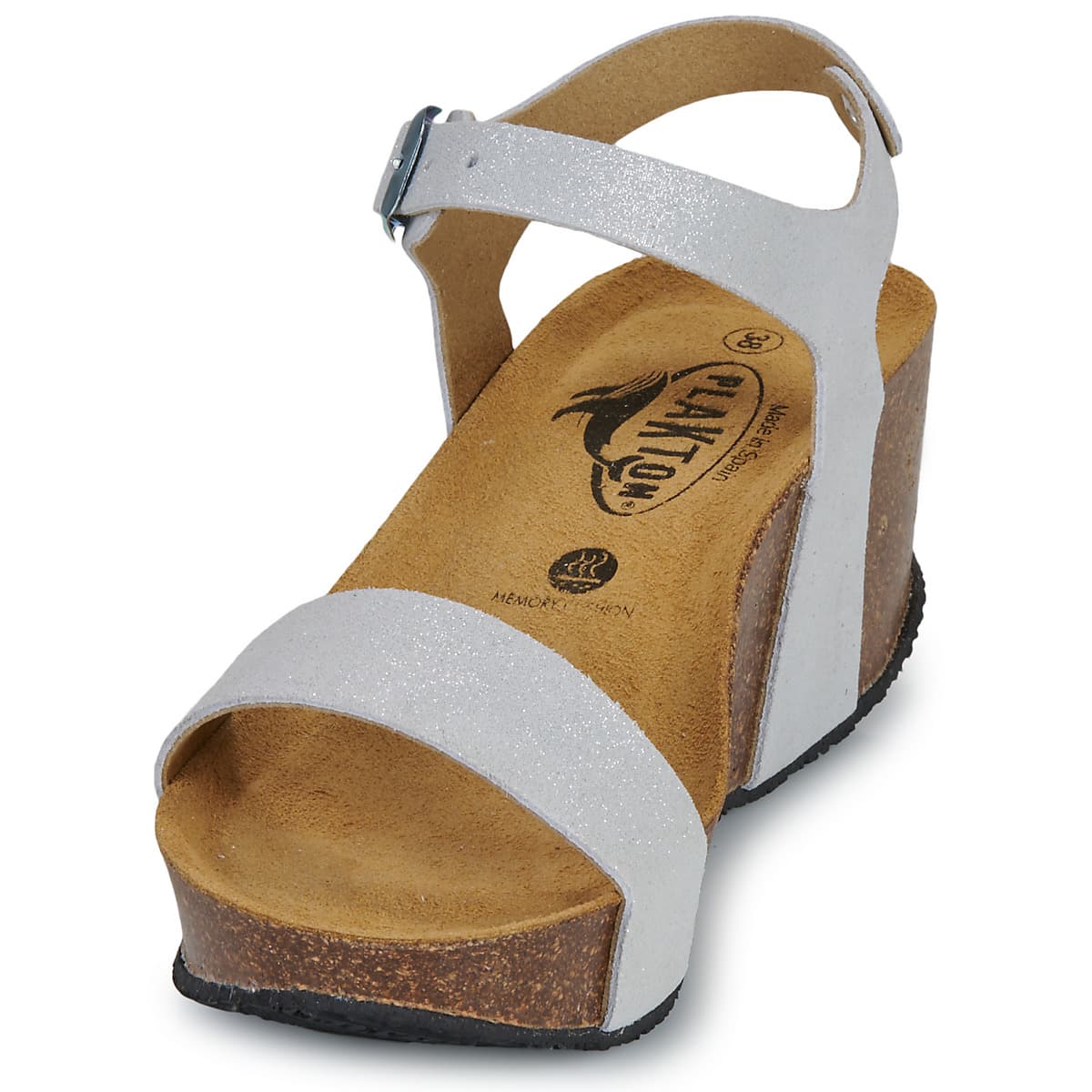 Women's Platforms Plakton White