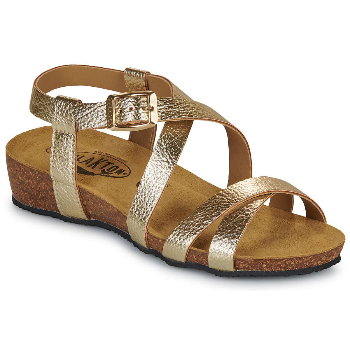Women's Platforms Plakton Gold
