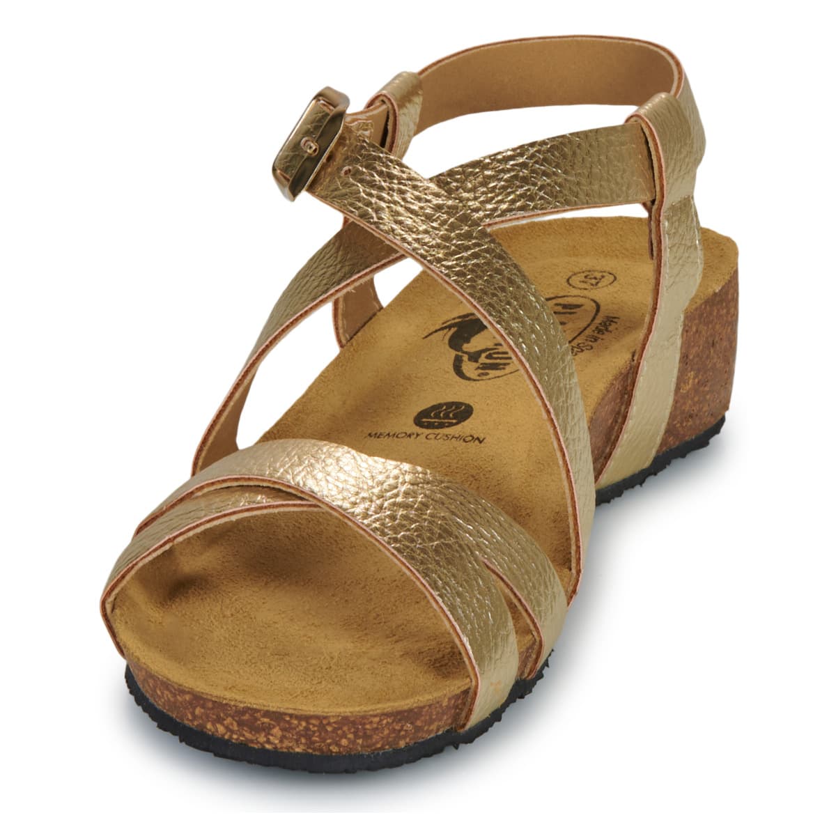 Women's Platforms Plakton Gold