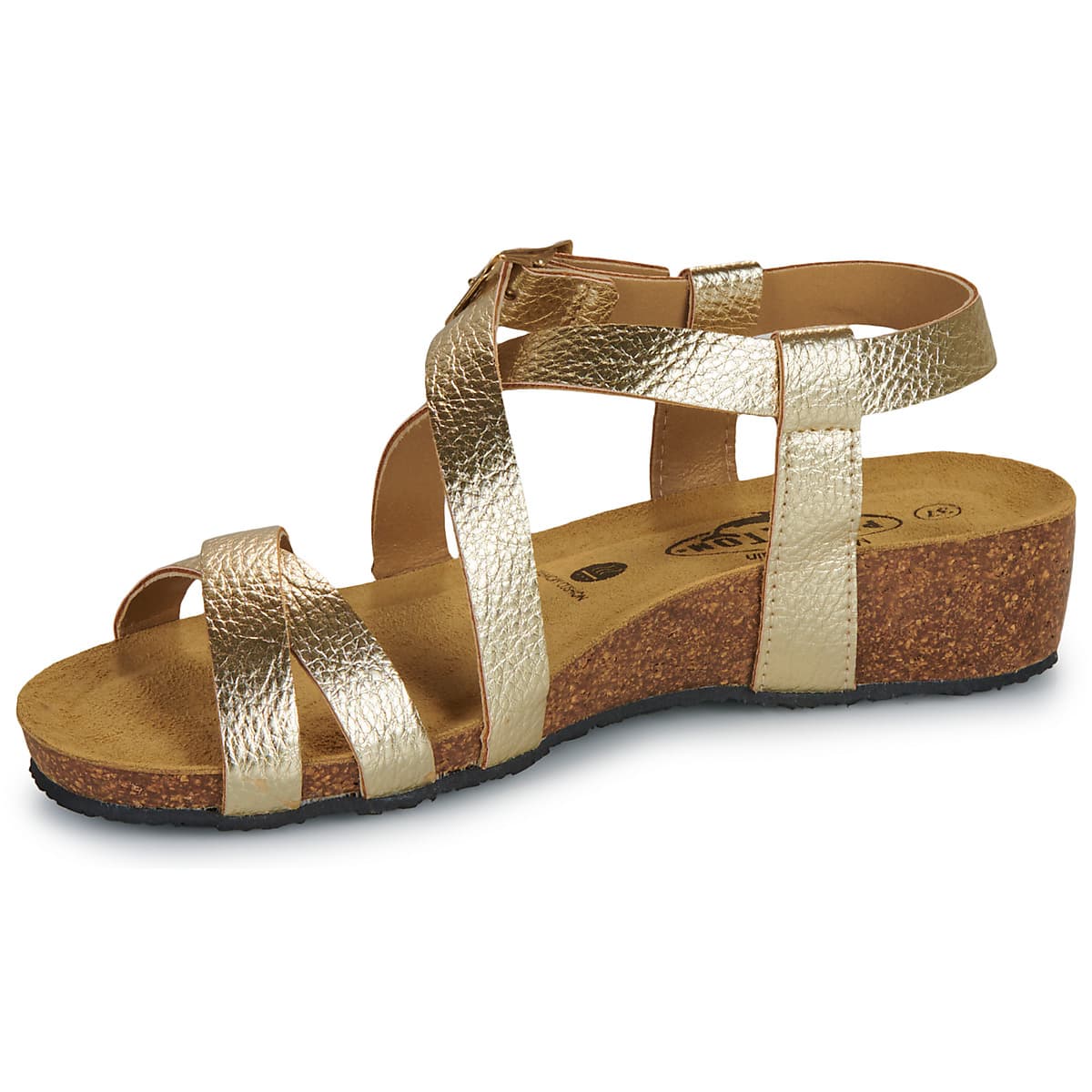 Women's Platforms Plakton Gold