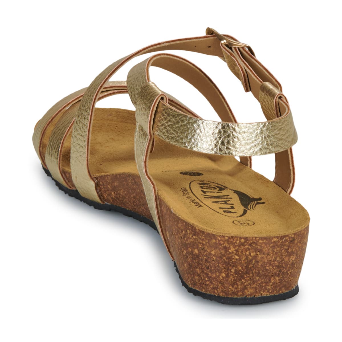 Women's Platforms Plakton Gold