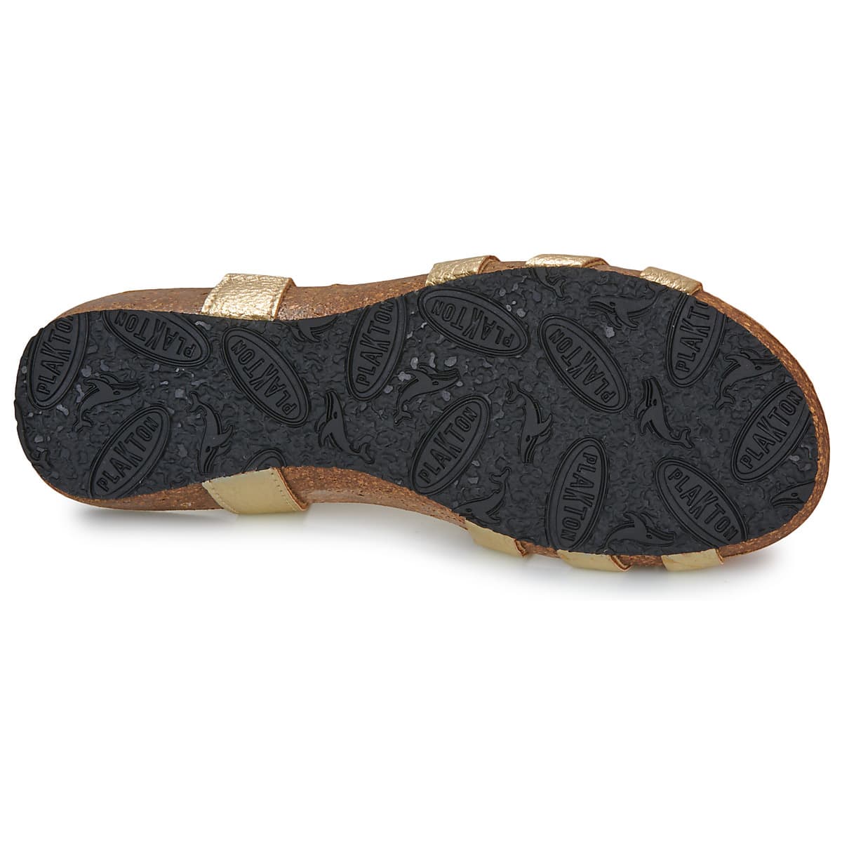 Women's Platforms Plakton Gold