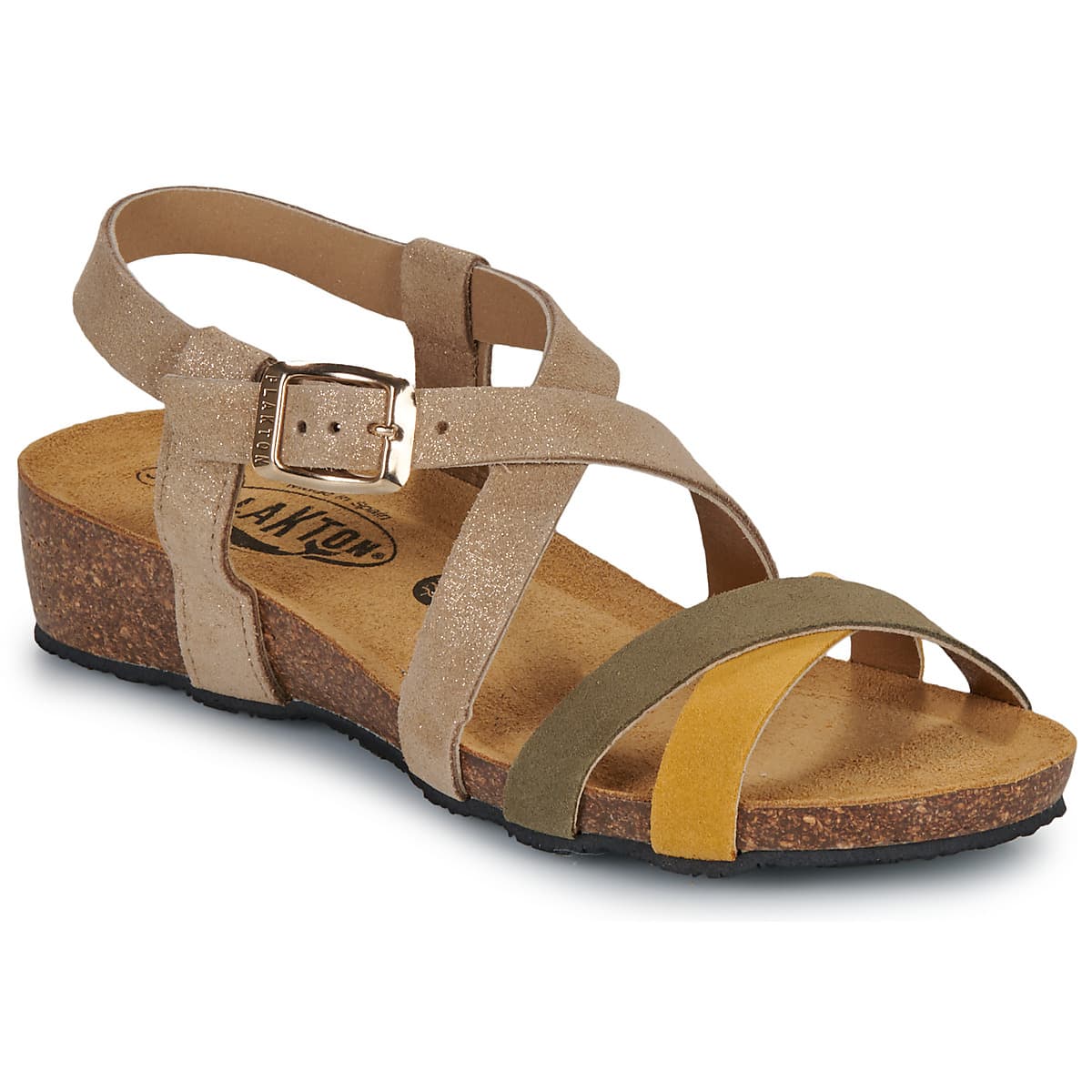 Women's Platforms Plakton Khaki