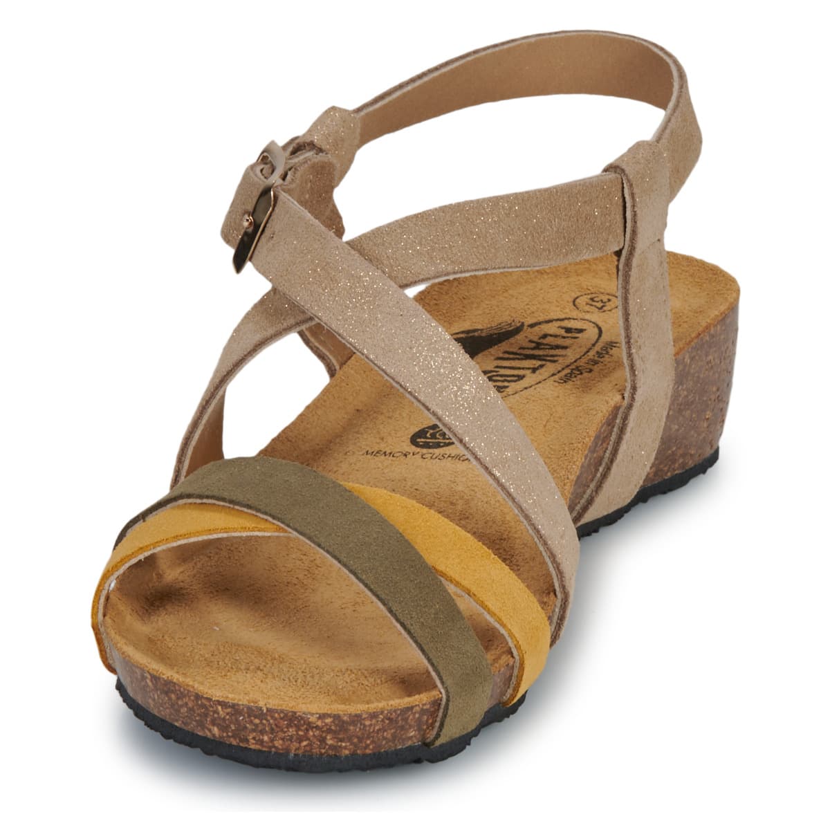 Women's Platforms Plakton Khaki