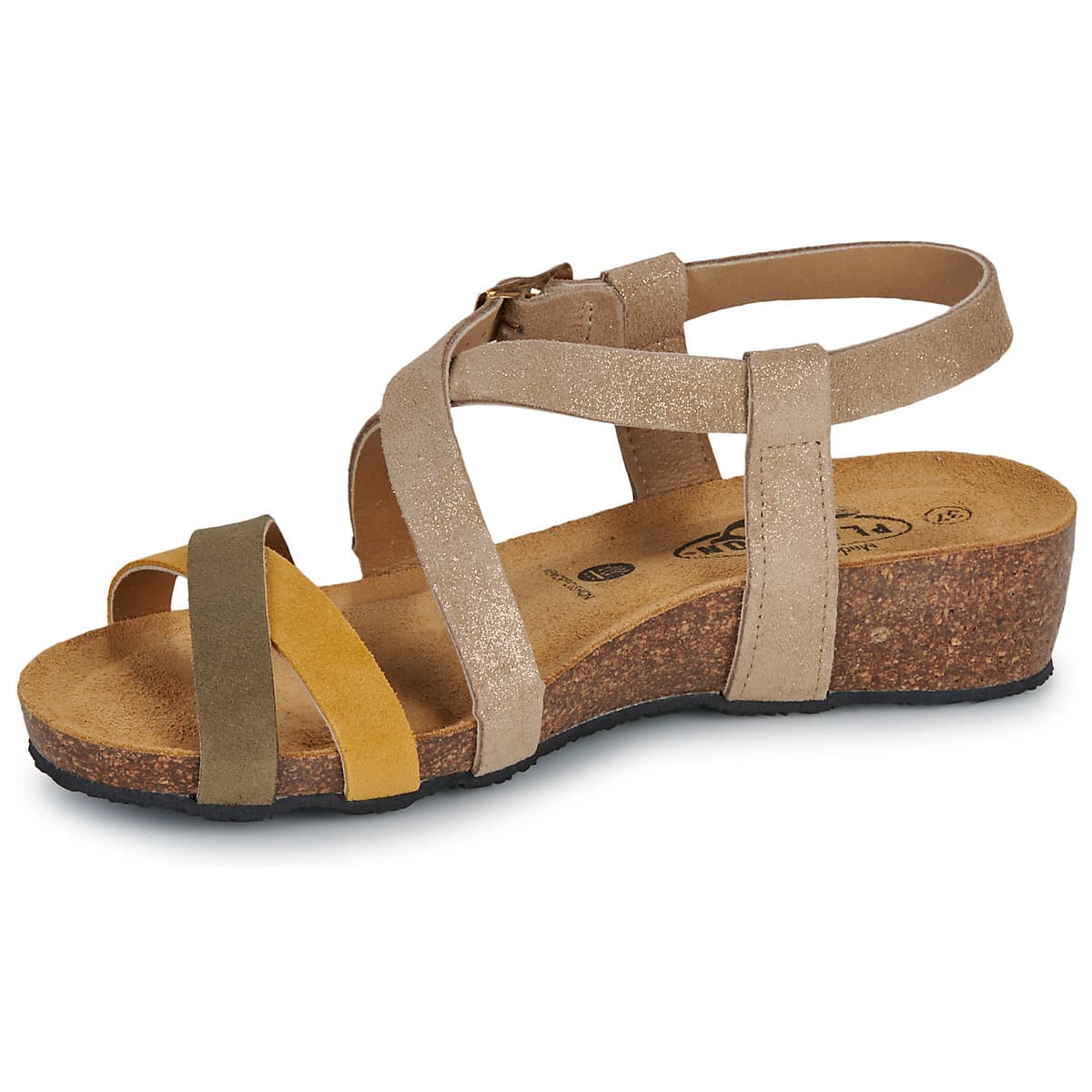 Women's Platforms Plakton Khaki