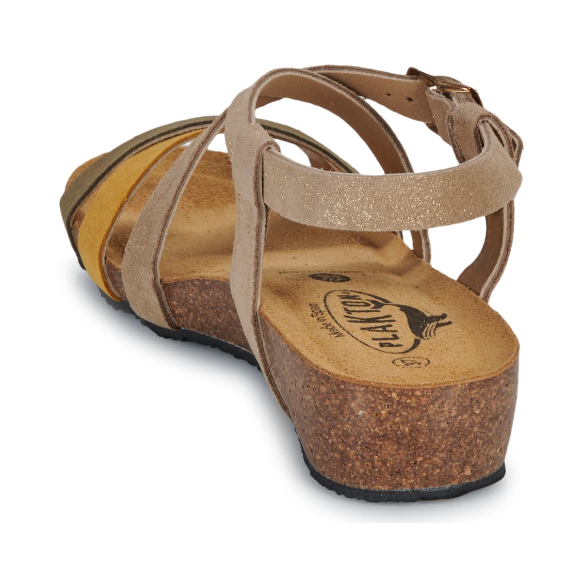 Women's Platforms Plakton Khaki