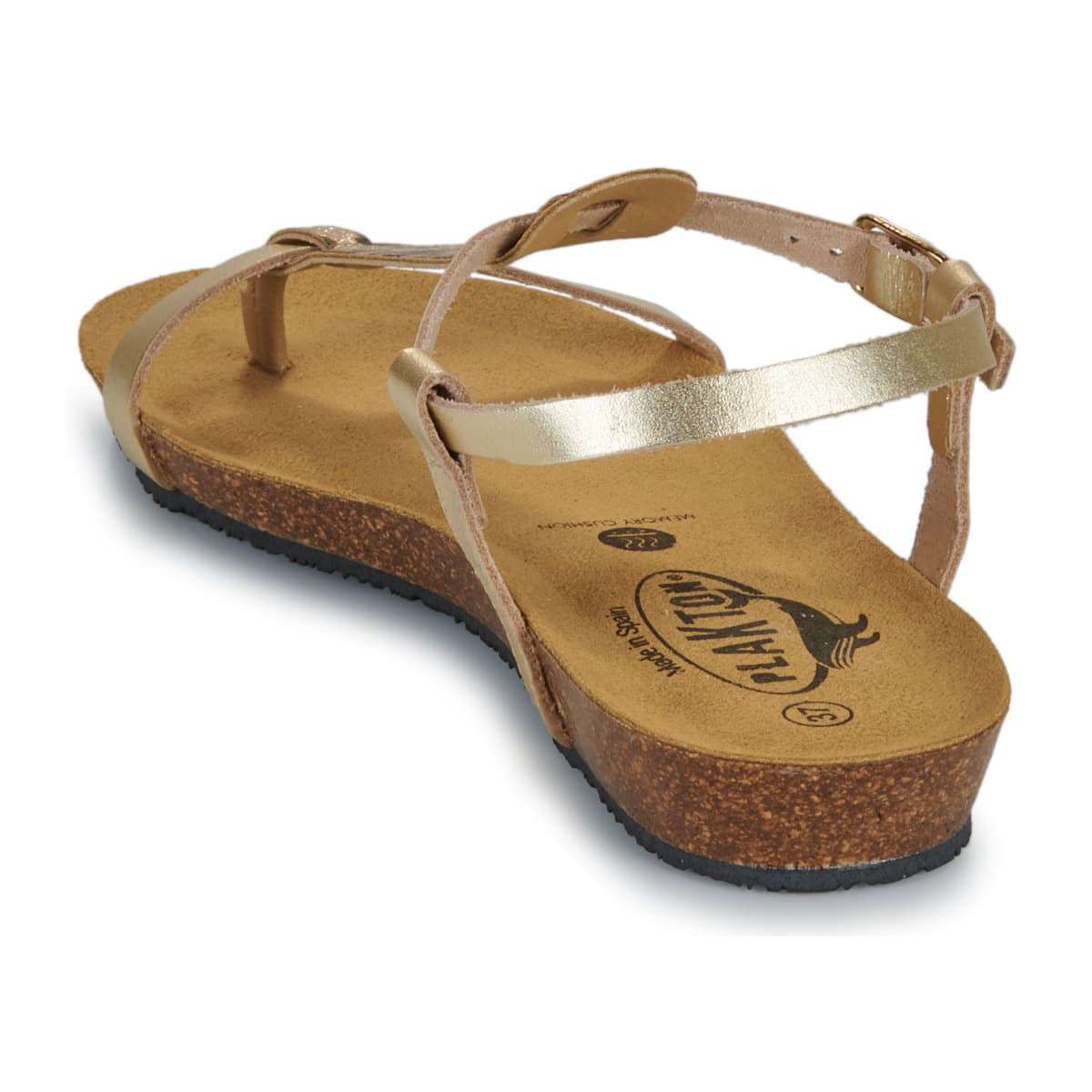 Women's Sandals Plakton Gold