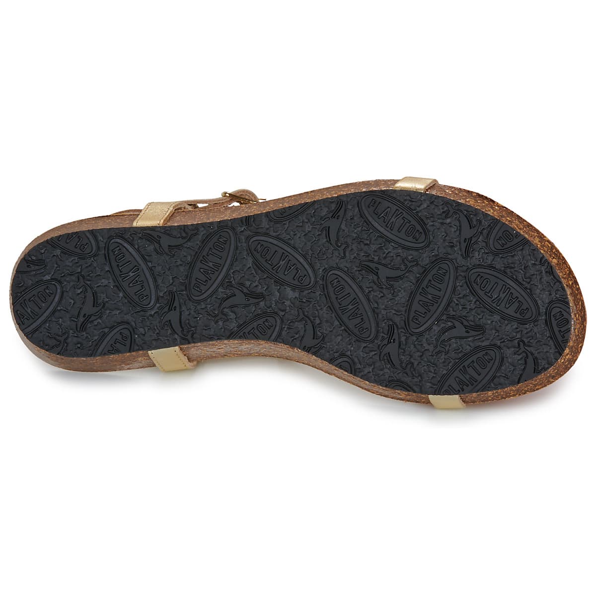 Women's Sandals Plakton Gold