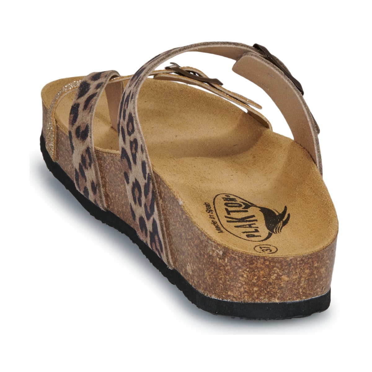 Women's Mules Plakton Gold