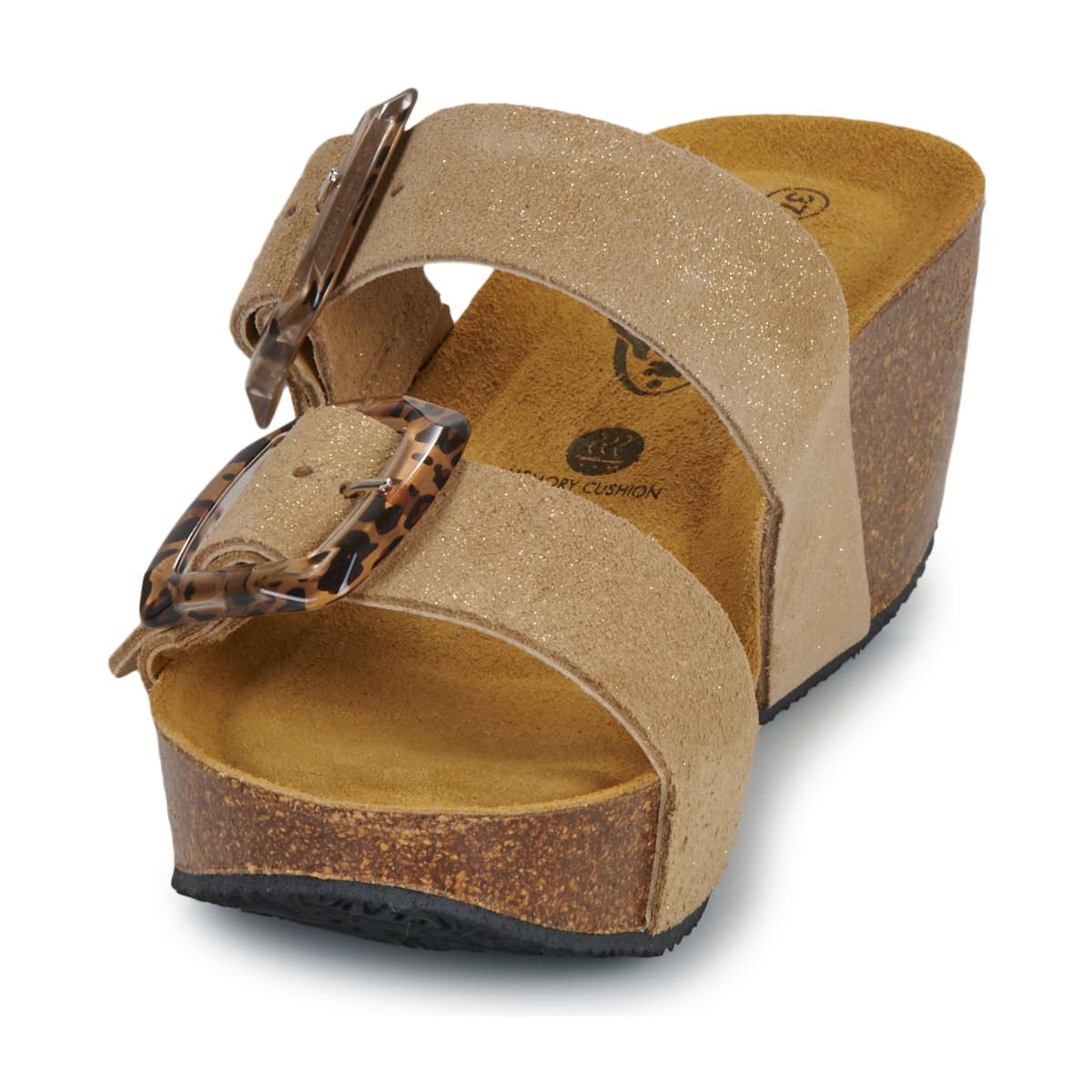 Women's Mules Plakton Beige