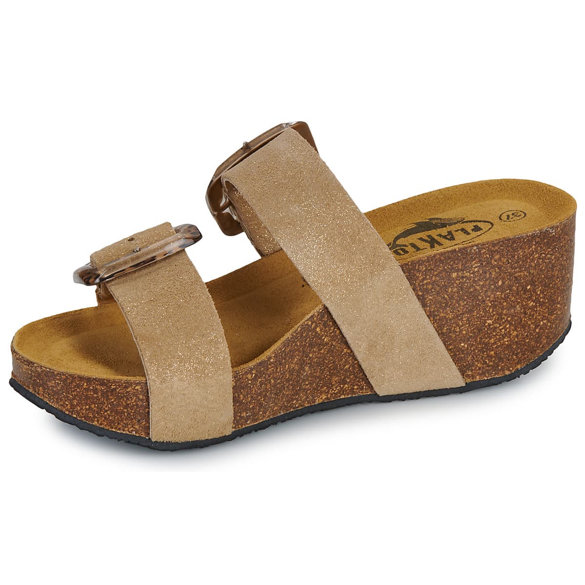 Women's Mules Plakton Beige