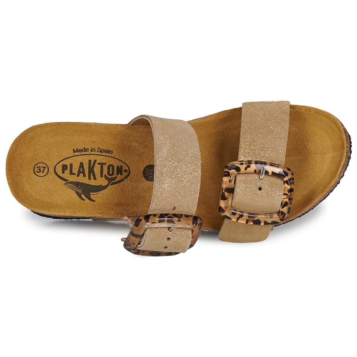 Women's Mules Plakton Beige