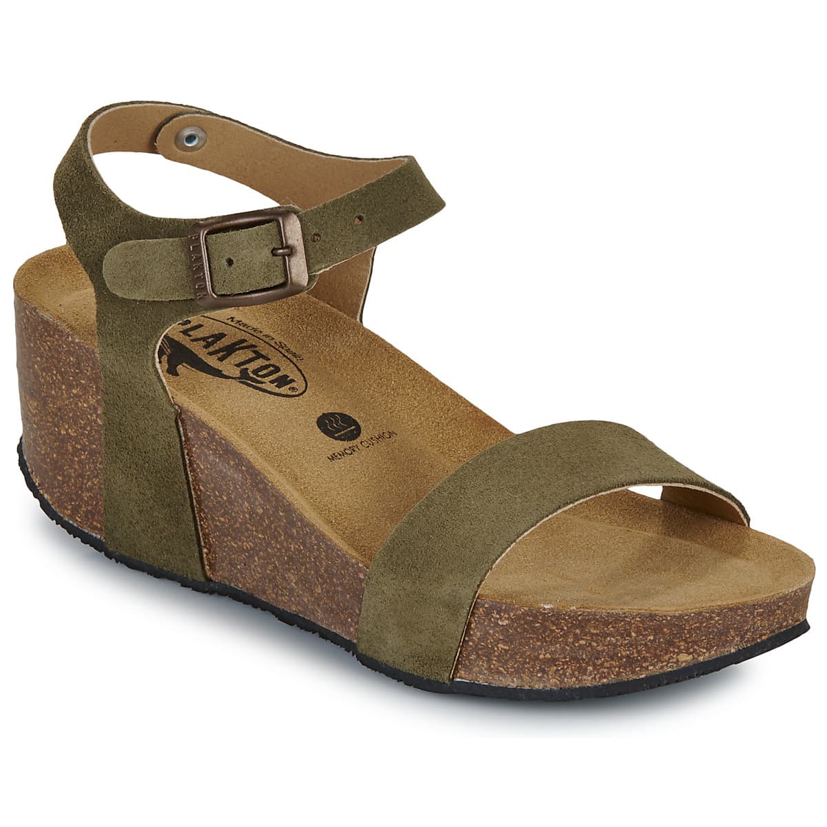 Women's Platforms Plakton Khaki