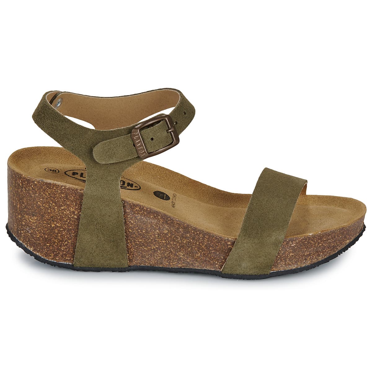 Women's Platforms Plakton Khaki