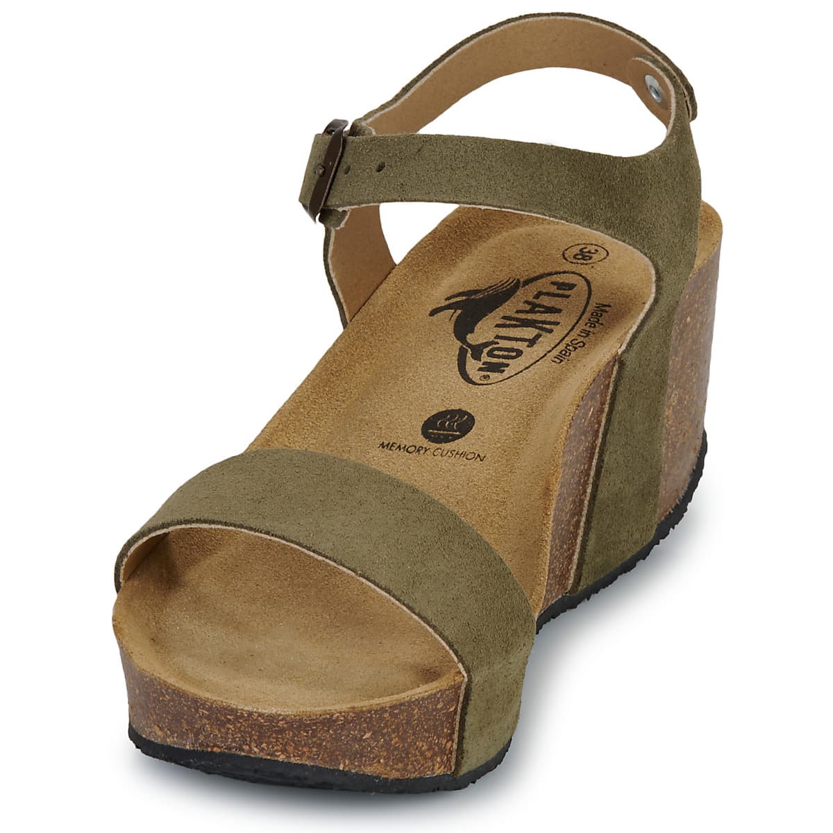 Women's Platforms Plakton Khaki