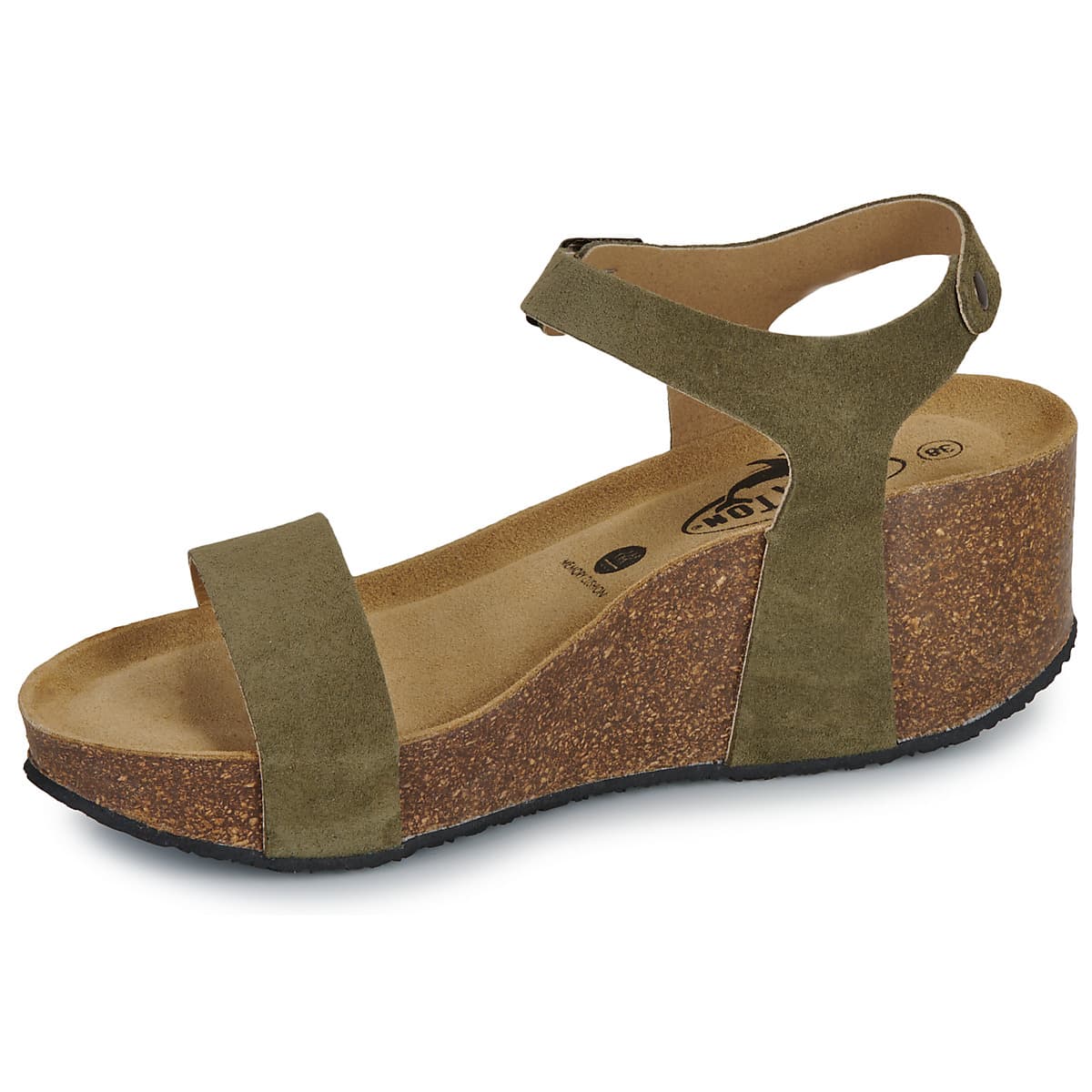 Women's Platforms Plakton Khaki
