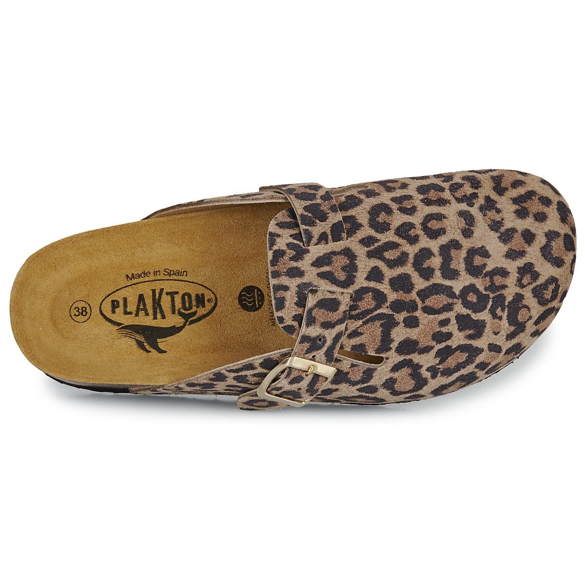 Women's Clogs Plakton Brown