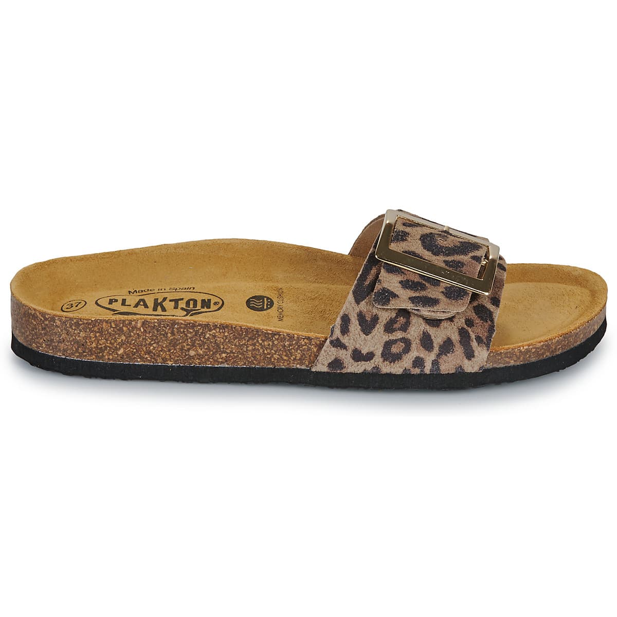 Women's Mules Plakton Brown