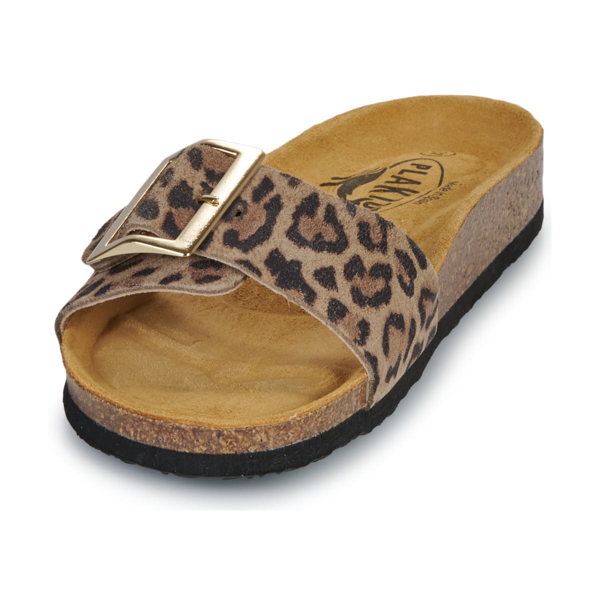 Women's Mules Plakton Brown
