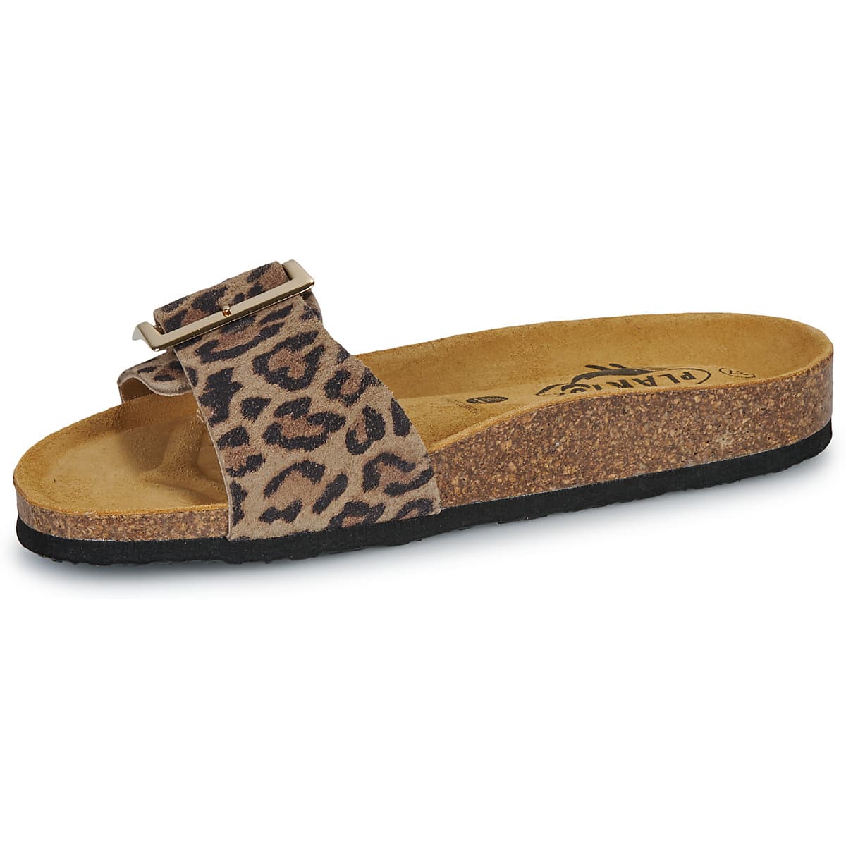 Women's Mules Plakton Brown
