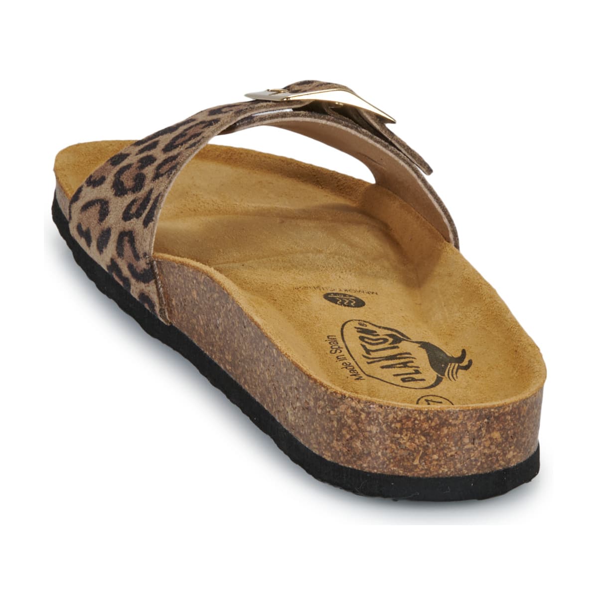Women's Mules Plakton Brown