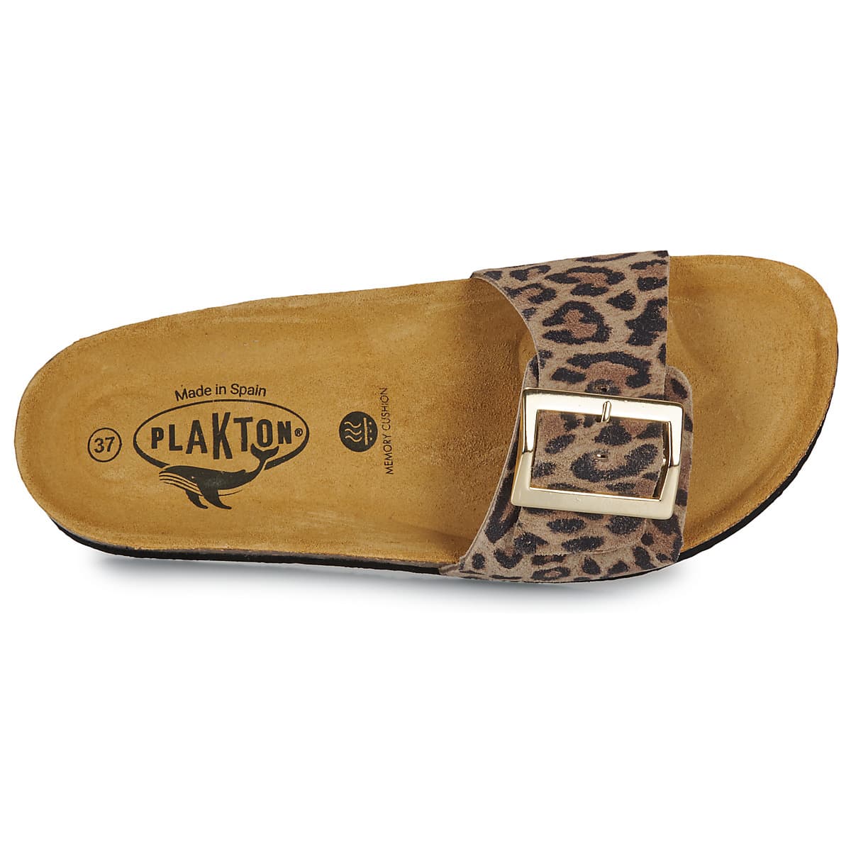 Women's Mules Plakton Brown