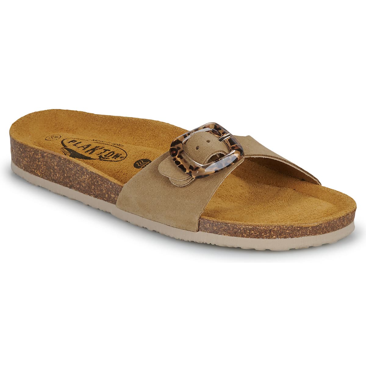 Women's Mules Plakton Beige